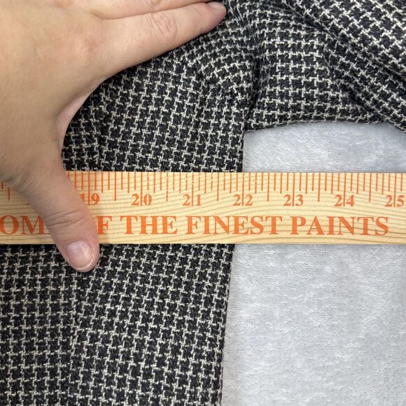 Ermenegildo Zegna Italy Blazer Jacket 42R Wool Cashmere Houndstooth Sport Coat - Picture 10 of 16